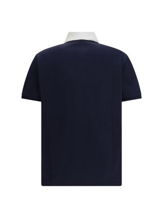 Gucci Stretch Cotton Piqu&eacute; Polo Shirt - Navy