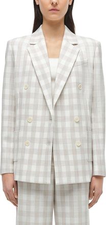 SIMKHAI Margaux Double Breasted Blazer