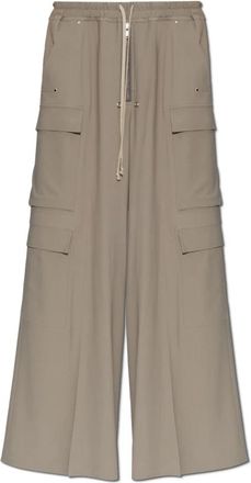 Rick Owens Wijde broek - Dames - Wijde Broeken - Grijs - M - Broeken