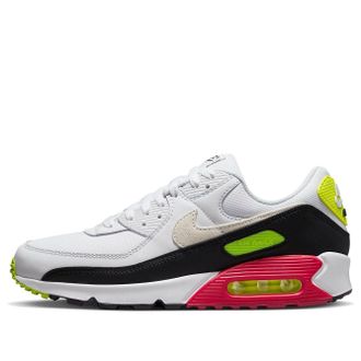 Nike Air Max 90 White Volt Rush Pink DQ4071-100