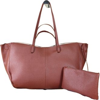 Generic Fashionable Womens Shoulder Bag Large Capacity Tote Simple Commuting Small Wallet(Color 4,43X9.5X23CM)