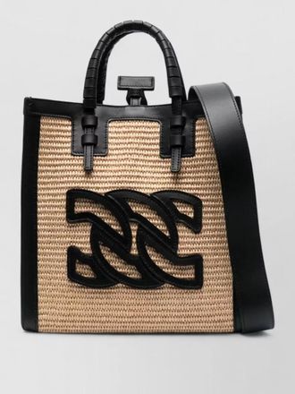 Casadei beau rivage leather tote bag shoulder