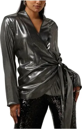 Freebird by Steven Valente Blazer voor Dames - Dames - Blazers - Grijs - XS - Polyester - Jassen