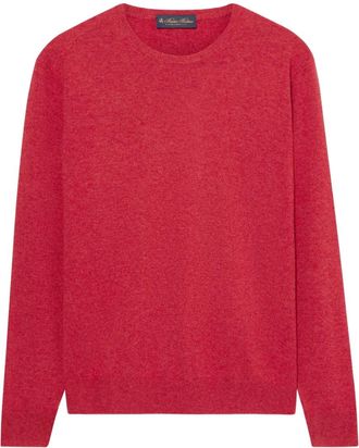 Brooks Brothers Kasjmier trui met ronde hals - Rood