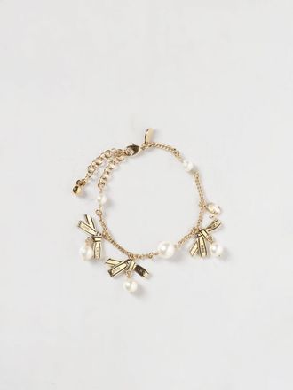 Jimmy Choo London Bracciale Jimmy Choo in ottone con charms e perle sintetiche
