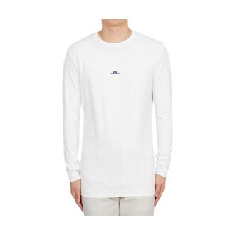 J.Lindeberg Thor Maglia a Maniche Lunghe - - Sport - Uomo - Bianco - XL