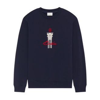 Dr&ocirc;le de Monsieur Sudadera con Estampado Dr&ocirc;le Column - Sweatshirts & Hoodies - Hombre - Azul - XL