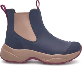 Woden Womens Siri Waterproof Boots In Navy Multi