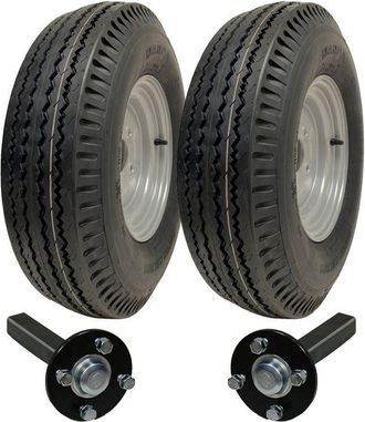 OEM Kit De Remolque - Wanda - P802 - Neum&aacute;ticos 5.00-10 - Llantas De Acero - Rodamientos De Bolas Sellados