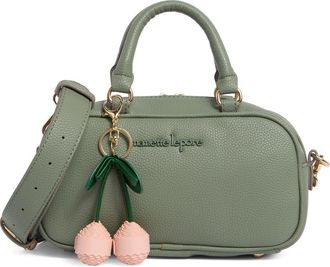 Nanette Lepore Ellah Mini Convertible Satchel Bag in Artichoke at Nordstrom Rack