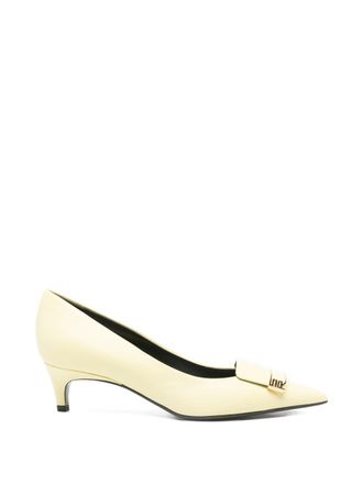 Sergio Rossi leren pumps