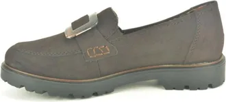 Rieker Schoenen, Dames, Bruin, 41 EU, Mat Bruin Moccassin +Gar. DZ