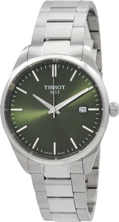 Tissot PR 100 Quartz Green Dial Mens Watch T1504101109100