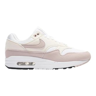 Nike Air Max 1 Sneaker in White / Platinum Violet Suede Women Low-Top