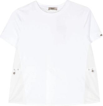 Herno White Crew Neck T-Shirt