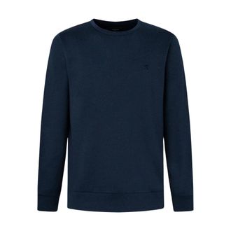 Hackett Double Knit Crew Sweatshirt - Heren - Truien - Blauw - Maat: M