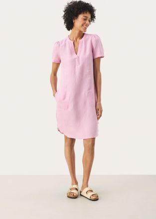 Part Two Jurk Regular fit pink
