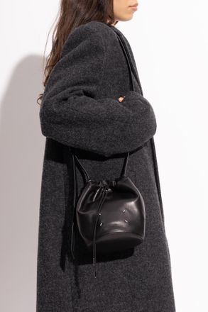 Maison Margiela Handbag Drawstring, Unisex, Black