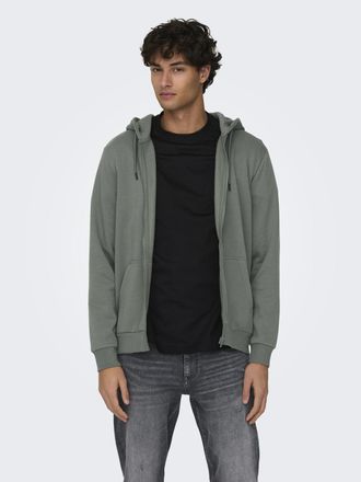 Only & Sons Kapuzensweatjacke