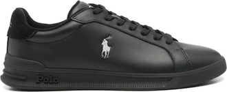 Polo Ralph Lauren Heritage Court II Trainers - male - Polo Ralph Lauren - Sneakers - Black - 12 UK - Shoes