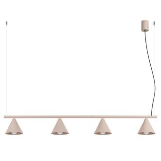 Sollux Lighting Ara&ntilde;a taupe acero alt. 215 cm