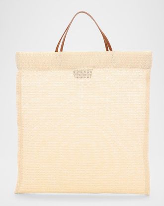 The Row Barn Mini Tote Bag in Vivid Mesh