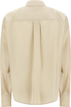Brunello Cucinelli Womens Beige Cotton Blouse