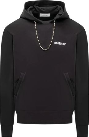 AMBUSH TAP Shoe Ballchain Hoodie - Dames - Hoodies - Wit - S - Hoodies & sweatvesten