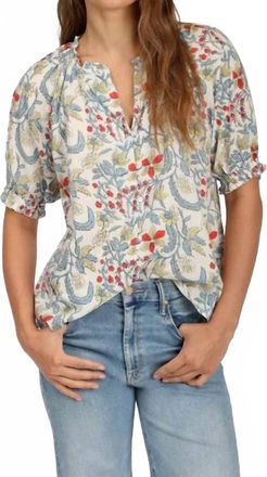 Dylan Mia Blouse In Denim
