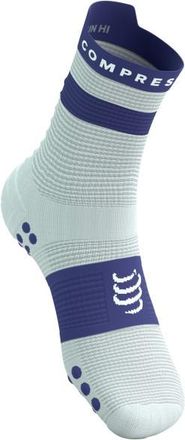 Compressport Pro Racing Socks V4.0 Run High Laufsocken - Unisex | grau