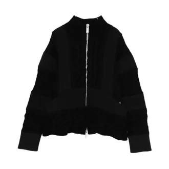 sacai Mujer, Jerseys, Negro, Talla: S