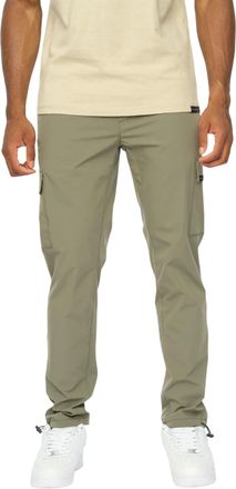 Duck and Cover Heren Clatslare Gevechtspantalons (Olijfgroen)