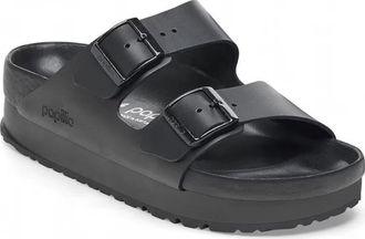 Birkenstock Arizona - Dames - Sandalen - Zwart - 37 EU - Leer - Schoenen