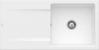 Villeroy & Boch Villeroy&boch - Fregadero Villeroy Et Boch Siluet 60 Piedra Blanco Ceramicplus