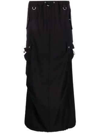 Coperni Womens Tailo Cargo Maxi Skirt