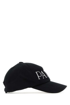 Patou Womens Black Cotton Baseball Cap 999b Co - Cappelli E Fasce Per Capelli Hat