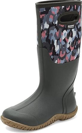Bogs Mesa - Ikat Womens Rain Boots Dark Gray : 12 M, Rubber