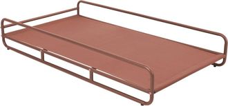 Oviala Estructura para chaise longue modular de jard&iacute;n en terracota