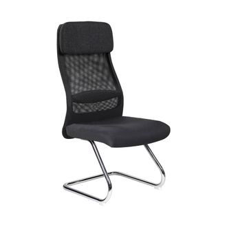 Serena Serena - Silla De Oficina Perth, Sillas De Oficina Para Sala De Espera, Silla Ergon&oacute;mica Para Sala De Espera, Cm 58x47h105, Negro
