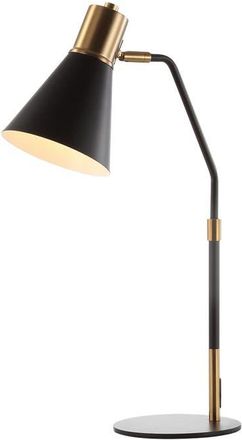 Jonathan Y Designs Apollo 22.5 Metal LED Task Lamp, Black/Brass Gold at Nordstrom