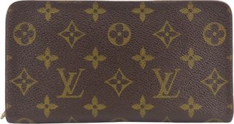 Louis Vuitton Brown Monogram Monogram Long Wallet (Bi-Fold) (Pre-Owned)