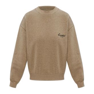 Fear of God Klassiek sweatshirt met ronde hals - Dames - Sweatshirts - Beige - L - Katoen - Hoodies & sweatvesten