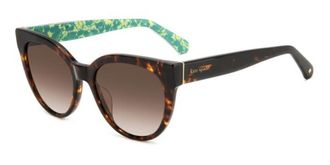 Kate Spade New York Javana/G/S Asian Fit Polarized 086/LA Womens Sunglasses Tortoiseshell Size 53