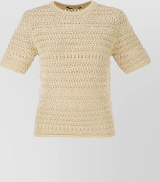 Fabiana Filippi short-sleeve knit t-shirt
