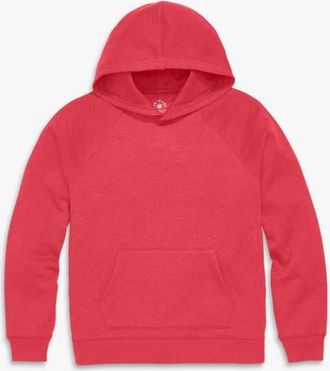 primary Adult Cozy Fleece Pullover Hoodie in Heather Cherry at Nordstrom, Size Xx-Large