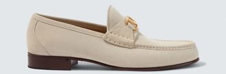 Valentino Garavani VLogo suede loafers