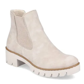 Rieker Womens Tall Chelsea Booties In Ginger