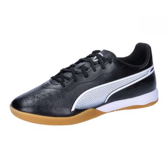 Puma Puma Unisex Adults King Match It Soccer Shoes, Puma Black-Puma White, 9.5 UK