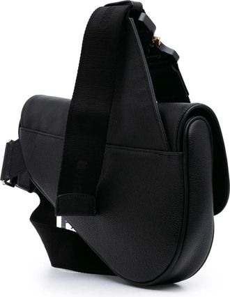 Dior Hobo Bags - 2022 Grained Calfskin Saddle Bag - Gr. unisize - in Schwarz - für Damen