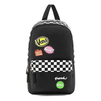 Vans Checkerboard Logo Backpack Black VN0A4DROZEK